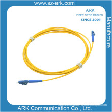 E2000 / PC-E2000 / PC Simplex Singlemode Cable de fibra óptica de fibra amarilla